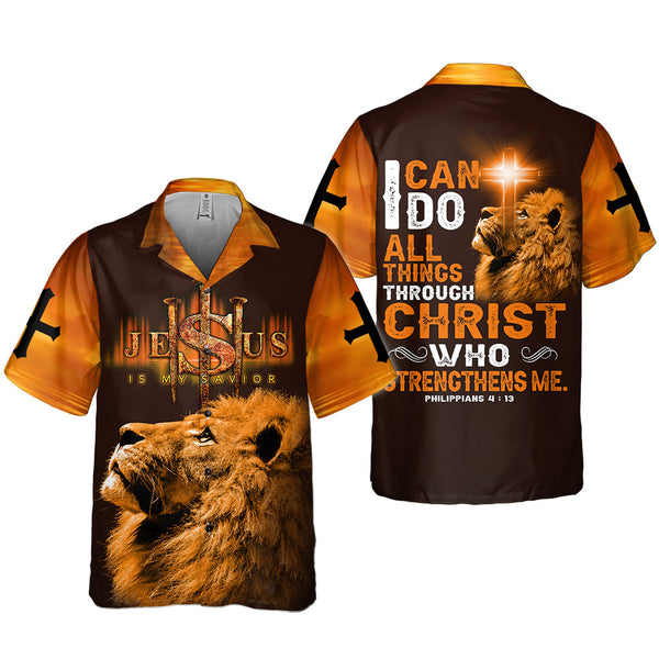 Joycorners Jesus And Lion 3D Shirt