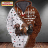Joycorners Dachshund And Wine Woman Custom Name And Dog 3D Full Print Shirts