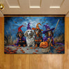 Joycorners Halloween Dachshund Dog Doormat, Ready To Bewitch, Doormat For Home Decor Housewarming Gift, Welcome Mat Gift For Dog Lovers LM0210