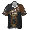 Joycorners Personalized Mechanic Shirt, I Run On Busting Nuts Swinging Wrenches Fixing Yours And Getting Paid, Leather Printed Design, Gift For Men PT2609