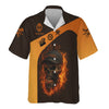 Joycorners Personalized T-Shirt Grumpy Old Mechanic You're About To Exceed The Limits Of My Medication Flame Skull Design Shirt PT2609