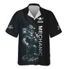 Joycorners Personalized Mechanic Shirt, I Am Warranty, Skull Funny Design, Gift For Men PT2609