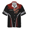 Joycorners Personalized Mechanic Shirt, Wrenches and America Flag Design, Mechanic Uniforms, Gift For Men PT2609