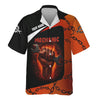 Joycorners Personalized Garage Mechanic Shirt, Wrench Grip with Fire and Chains, Perfect Gift for Car Repair Lovers PT2609