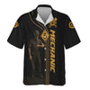 Joycorners Personalized T-Shirt Mechanic Hourly Rate Skull Looking Watch Design Shirt for Mechanics PT2609