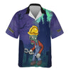 Joycorners Custom Name Zombie Mechanic T Shirt Haunted House Halloween Shirt For Mechanic PT2609