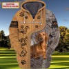 Joycorners Dachshund Loves Custom Name And Dog 3D Full Print Shirts