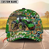 Joycorners Sunflower Western Cowhide Personalized Name 3D Hat