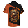 Joycorners Personalized Mechanic Shirt, Nobody Cares Work Harder, Flame Skull Design, Gift For Men PT2609