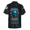 Joycorners Personalized T-Shirt Yes I Am A Mechanic Of Course I Talk To Myself When I Work Funny Skull Design Shirt PT2609