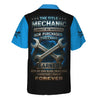 Joycorners Personalized Mechanic Shirt, The Title Mechanic I Have Earned With My Own Blood Sweat And Tears, Mechanic Uniforms, Gift For Men PT2609