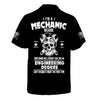 Joycorners Custom Name Funny Quote I'm A Mechanic Because Your Roll Student Can't Design It Right Black T Shirt PT2609