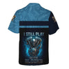 Joycorners Personalized T-Shirt I Still Play With Blocks Flame Engine Skull Design Shirt for Mechanics PT2609