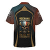 Joycorners Personalized T-Shirt Mechanic Don't Ever Mistake Old Age For Weakness Viking Design Shirt For Mechanics PT2609