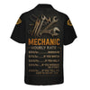 Joycorners Personalized T-Shirt Mechanic Hourly Rate Skull Looking Watch Design Shirt for Mechanics PT2609