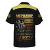 Joycorners Personalized Mechanic Shirt, Mechanic Caution Flying Tools And Offensive Language Likely, Mechanic Uniforms, Gift For Men PT2609