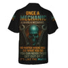 Joycorners Personalized Mechanic Shirt, Once A Mechanic Always A Mechanic, Skull and Wrench Design, Gift For Men PT2609