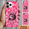 Joycorners Artist Hunting - Girls Hunt Too Only Prettier Sniper Pink Camo Personalized Name Phone Case