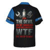 Joycorners Personalized Mechanic Shirt, Even The Devil On My Shoulder Somtimes Whispers WTF Are You Up To Now, Gift For Men PT2609