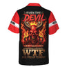 Joycorners Personalized Mechanic Shirt, Even The Devil On My Shoulder Sometimes Whispers WTF Are You Up To Now, Mechanic Uniforms, Gift For Men PT2609
