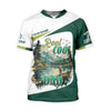 Joycorners Reel Cool Dad Fishing SPF Shirt For Men, Funny Fishing Shirt, Fishing Shirts For Men