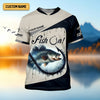Joycorners Bass Fishing Shirt, Long Sleeve Sun Shirt, Camo Long Sleeve Shirt, Mens Fishing Shirt