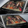 Joycorners Driving Horse Halloween All Over Printed 3D Sun Shade