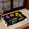 Joycorners Funny Halloween Doormat, Winnie I Smell Shoes, Doormat For Home Decor Housewarming Gift, Welcome Mat Gift For Halloween Lovers LM0210