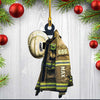 Joycorners Chief Firefighter Uniform Christmas Ornament, Custom Acrylic Firefighter Ornament for Him 2D Flat LM1811
