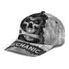 Joycorners Mechanic Skull Metal Pattern 3D Cap