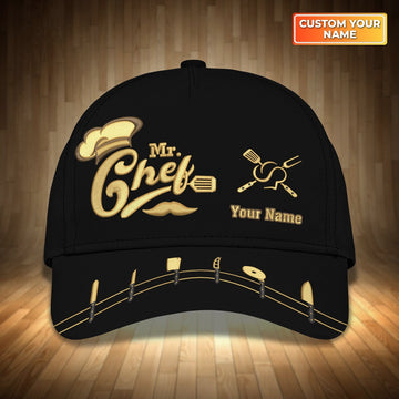 Joycorners Chef 4 Customized Name Cap