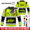 Joycorners Custom Name Love Tow Truck Shirt, Personalized Mechanic Uniform Gift PT2609