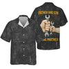 Joycorners Father And Son Mechanic T Shirt Fixing Partner Auto Repair Garage Workwear Tee Funny Car Repair Shirt Fathers Day Birthday Gift For Dad PT2609