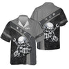 Joycorners Personalized Skull Mechanic Shirt, Custom Name Mechanic Shirt, Unique Gift for Mechanics, Cool Mechanic Apparel PT2609