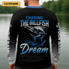 Joycorners Marlin Fishing, Chasing The Billfish Dream SPF Shirts, Fishing Shirts For Men, Fisherman Gift