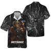 Joycorners Mechanic Shirt Soldier Skull Holding Giant Engine Piston Design T Shirt All Over Printed PT2609