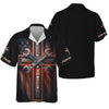 Joycorners Custom Name Mechanic Shirt Wrench The Cross with USA Flag Design T Shirt PT2609