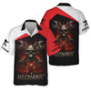 Joycorners Custom Name Mechanic Shirt Wrench Flame Skull Design T Shirt PT2609