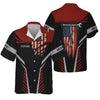 Joycorners Personalized Mechanic Shirt, Wrenches and America Flag Design, Mechanic Uniforms, Gift For Men PT2609