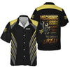 Joycorners Personalized Mechanic Shirt, Mechanic Caution Flying Tools And Offensive Language Likely, Mechanic Uniforms, Gift For Men PT2609