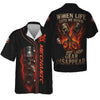 Joycorners Personalized T-Shirt When Life Gets Me Down I'll Just Drop A Gear Disappear Shirt for Mechanics PT2609