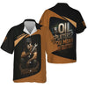 Joycorners Personalized Mechanic Shirt, Oil Splatters You Mean Man Glitter, Skull Mechanic Design, Gift For Men PT2609