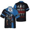 Joycorners Personalized Mechanic Shirt, Even The Devil On My Shoulder Somtimes Whispers WTF Are You Up To Now, Gift For Men PT2609
