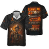 Joycorners Personalized Mechanic Shirt, Leave Me Alone I'm In The Mood To Throw A Wrench At Someone's Face And It Might Be Yours, Gift For Men PT2609