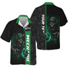 Joycorners Personalized Mechanic Shirt for Men, Custom Name & Text, Skull & Wrench Design, Cool Mechanics Gift for Father, Husband, DIY Enthusiasts PT2609