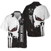 Joycorners Personalized Mechanic Skull Shirt, Unique Gear Design, Gift for Mechanics & Motorheads, Funny Skull Shirt PT2609