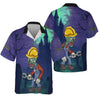Joycorners Custom Name Zombie Mechanic T Shirt Haunted House Halloween Shirt For Mechanic PT2609