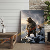 Joycorners Mountain Climber Bear Adventure Eagle Canvas