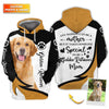 Joycorners Golden Retriever Mom 3D Custom Name And Dog Full Print Shirts
