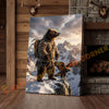 Joycorners Majestic Bear Eagle Mountain Peak Canvas
